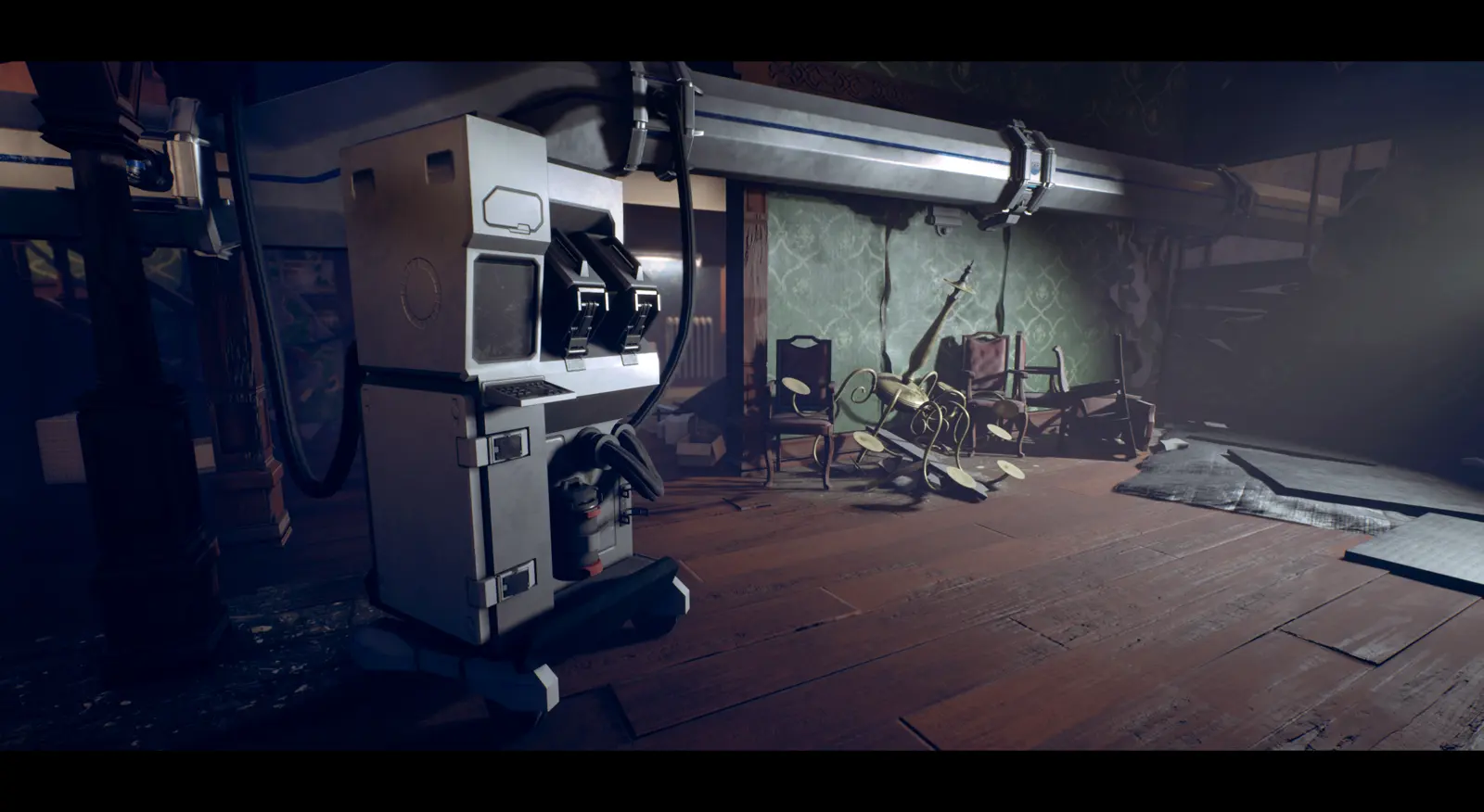 Modular environment chemical machine prop.