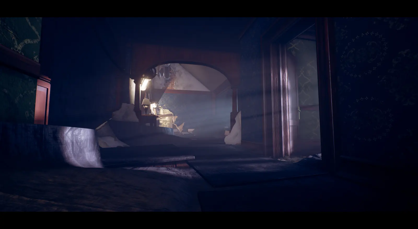 Modular environment hallway.