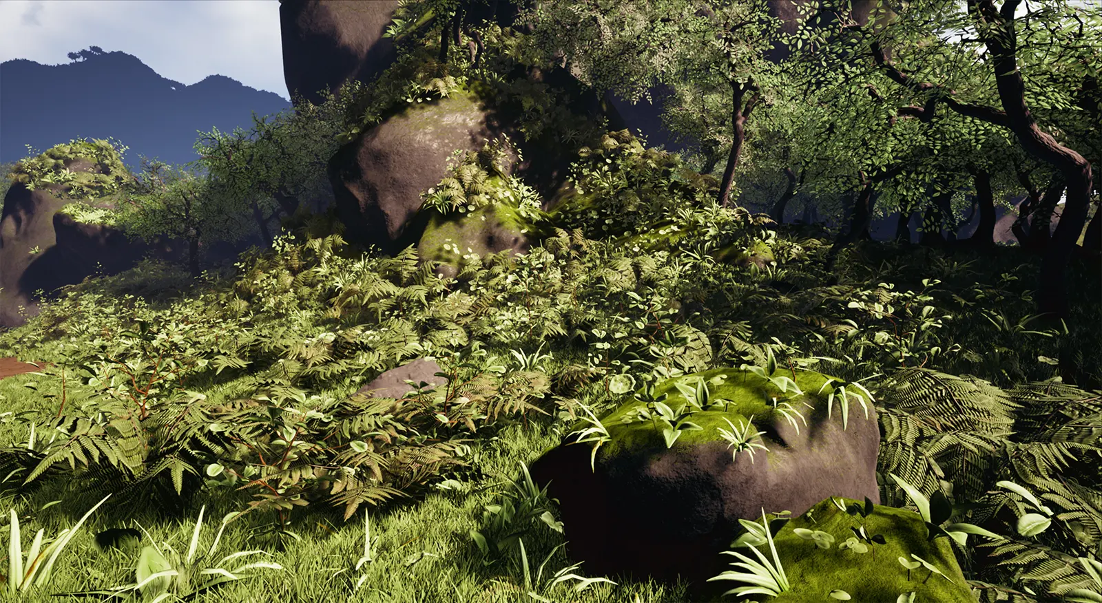 Vegetation and plants for games study image 4.